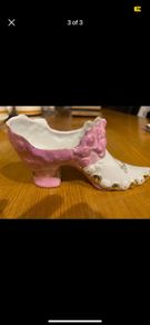 Victorian Porcelain Shoe