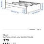 IKEA Vihals Double Bed Frame Image 3