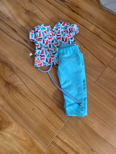Our generation doll vet and veterinarian outfit with accessories