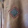 Timberland brown leather jacket Image 8