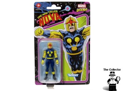 Marvel Legends Retro Kenner Nova Action Figure Retro Series 3.75 inches 9.5cm MOC Mint On Card