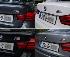 2 x M Sport Boot Badges - FREE POST