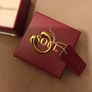 ladies  gold tone ring @Carraig Donn Image 2
