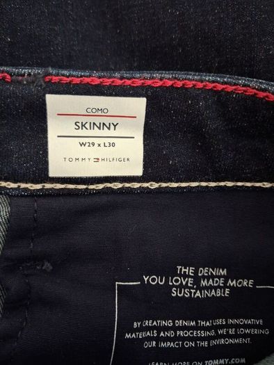 Tommy Hilfiger Como Skinny Jeans - Dark Blue - W29 L30 - UK 10 - BNWOT RRP 99