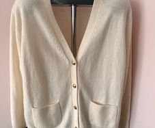 Wool/cashmere Massimo Dutti cardigan.