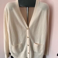 Wool/cashmere Massimo Dutti cardigan.