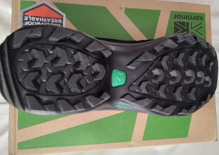 New Karrimor Surge low wtx mens black hiking shoes