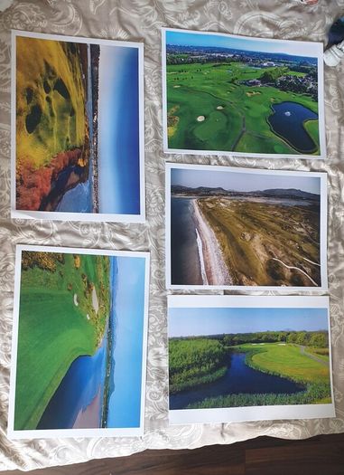 A3 photos of Malahide and Donabate golf terrain