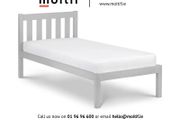 Una Single Bed - Dove Grey