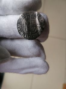 1573 Silver Sixpence Coin