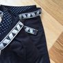 Black Ladies Size 10 Shorts & Belt Image 3