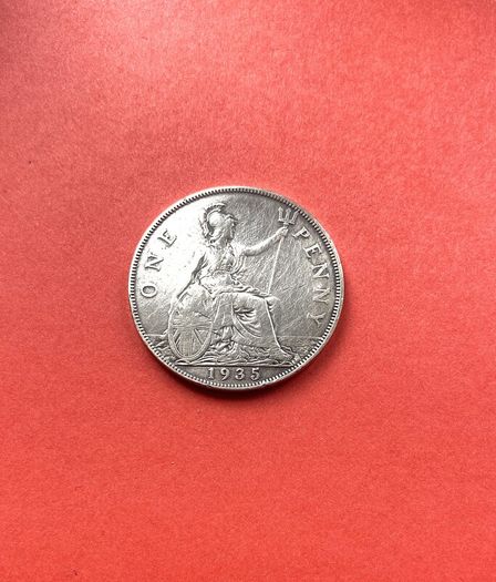 UK Penny, George V. from 1935