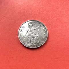 UK Penny, George V. from 1935