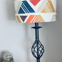 Colourful table lamp