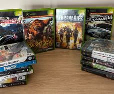 x14 original Xbox games, incl. Need for Speed, Mercenaries, and Prince of Persia