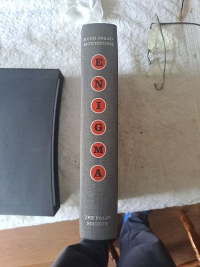 Boxed book.ENIGMA by Hugh Sebag