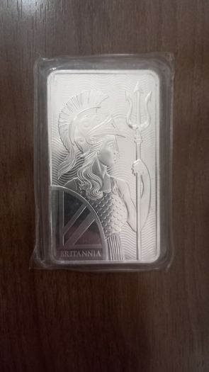 Silver bullion