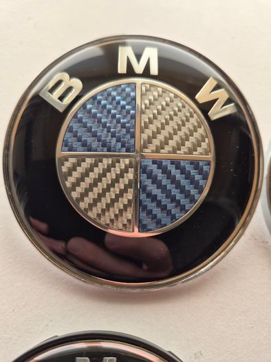 Set of BMW caps/badges (E Series) FREE POST