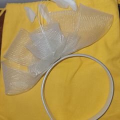 Fascinator - Ivory