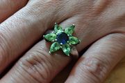 Sterling Silver Ring - Size N - Stamped for Silver (S27)