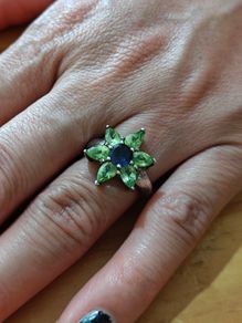 Sterling Silver Ring - Size N - Stamped for Silver (S27)
