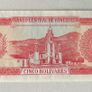 Venezuela 5 Bolivares 1989 Banknote Image 2