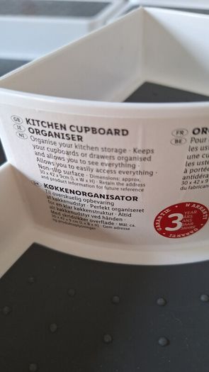 Kitchen Cupboard Organisers x4