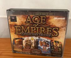 Age of Empires Collectors Edition PC CD ROM game and soundtrack - not complete