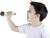 Technaxx MusicMan Karaoke Microphone Kids BT-X36, 115dB, Bluetooth, playtime 22 hours, white