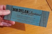 Bob Dylan replica concert ticket