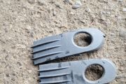 front foglighttrim/grill Volvo s40 ,2007