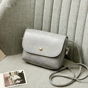 Women Faux leather Mini Bag Leisure Small Square Single Shoulder Bag