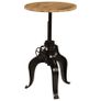 Bar Table Solid Mango Wood 60x(76-110) cm Image 9