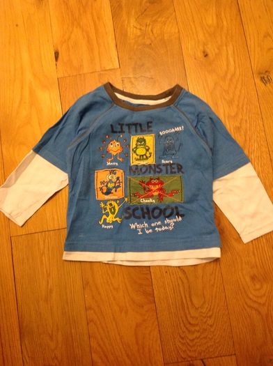 Cute Little Monster Top Age 2-3