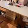 Extendable table and 5chairs free to take away Image 3