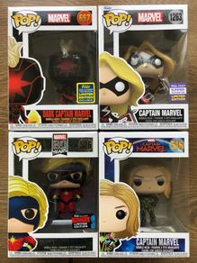 Funko Marvel: Captain Marvel Convention Exclusives (Various Prices)