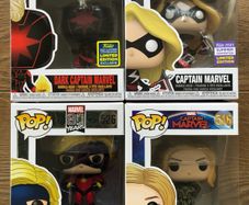 Funko Marvel: Captain Marvel Convention Exclusives (Various Prices)