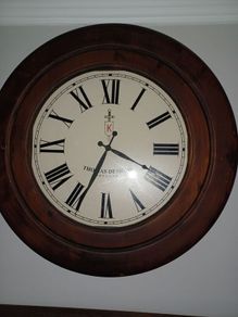 thomas design large clock