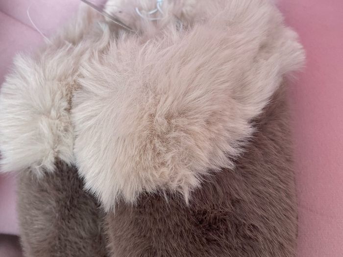 Brand new with tags fluffy slippers