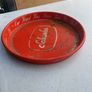 Vintage Schaefer pub tray 14in diameter Image 2