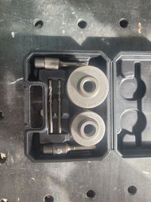 2 piece masonry hole saw set