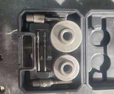 2 piece masonry hole saw set