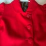 Stunning immaculate Y2K red River Island Jacket UK 6 Image 2