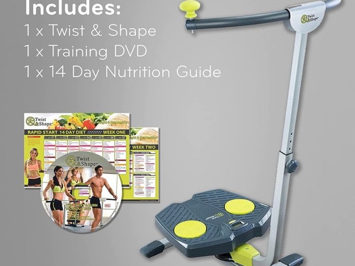 TWIST & SHAPE Unisex Home Exercise Machine for Core, Abs, Legs (FREE POSTAGE)