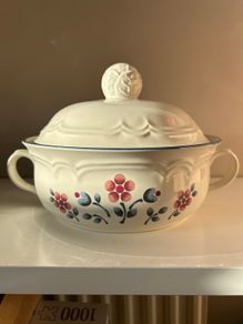 Round Covered Vegetable Brambleberry by Hearthside