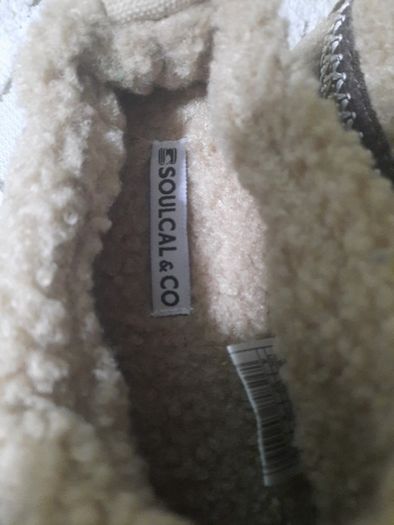 beige sherpa mules from soul cal & co