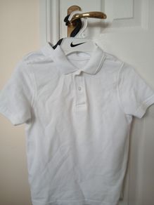 3 x White Collared t-shirts