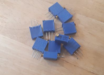 Multiturn Trimmer Potentiometers 10pcs