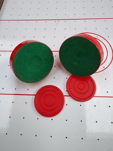 Mini air hockey
