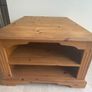 Free corner wooden tv stand Image 3
